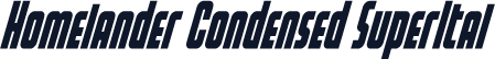Homelander Condensed SuperItal