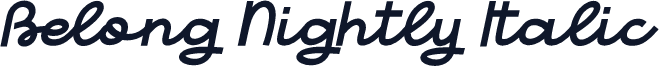 Belong Nightly Italic