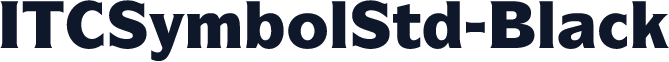 ITCSymbolStd-Black