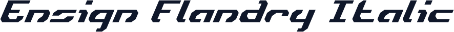 Ensign Flandry Italic