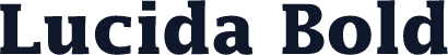 Lucida Bold