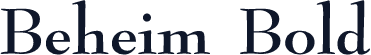 Beheim Bold