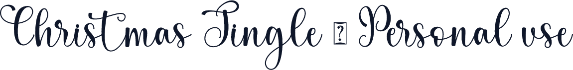 Christmas Jingle - Personal use