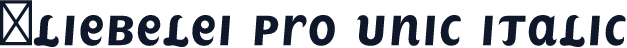 ☞Liebelei Pro Unic Italic