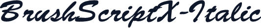 BrushScriptX-Italic