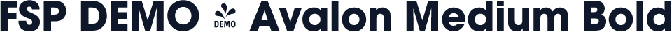 FSP DEMO - Avalon Medium Bold