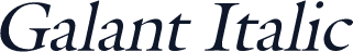 Galant Italic
