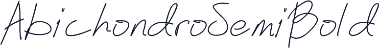 AbichondroSemiBold