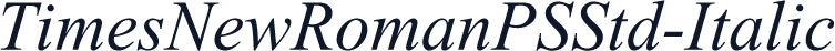 TimesNewRomanPSStd-Italic