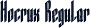 Hocrux Regular