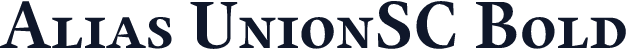 Alias UnionSC Bold