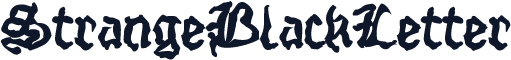 StrangeBlackLetter