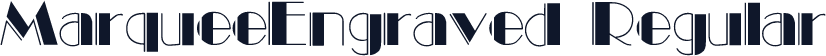 MarqueeEngraved Regular