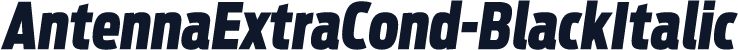 AntennaExtraCond-BlackItalic