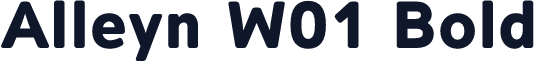 Alleyn W01 Bold