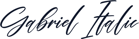 Gabriel Italic