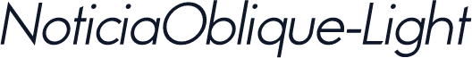 ☞NoticiaOblique-Light