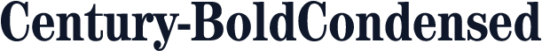 Century-BoldCondensed