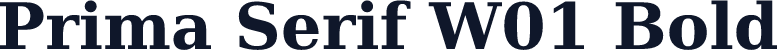 Prima Serif W01 Bold