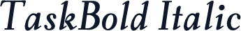 TaskBold Italic
