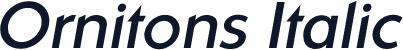 Ornitons Italic