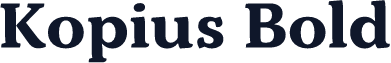 Kopius Bold