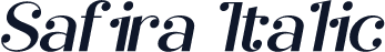 Safira Italic