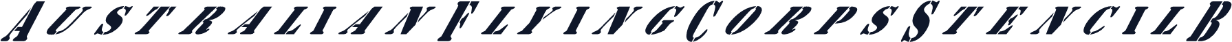 AustralianFlyingCorpsStencilB