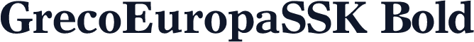 GrecoEuropaSSK Bold