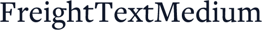FreightTextMedium