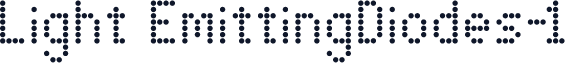 Light EmittingDiodes-1