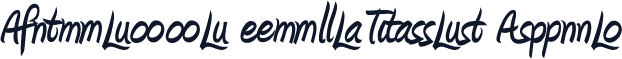 Amienne Ligatures Bold