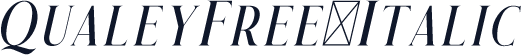 QualeyFree-Italic