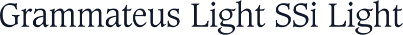 Grammateus Light SSi Light