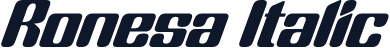 Ronesa Italic