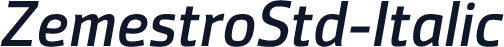 ZemestroStd-Italic