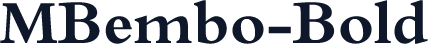 MBembo-Bold