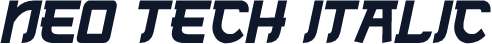 Neo Tech Italic