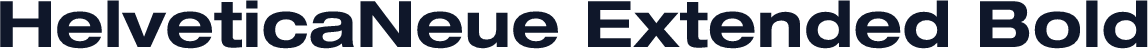 HelveticaNeue Extended Bold