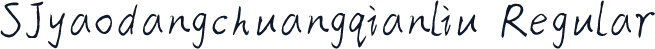 SJyaodangchuangqianliu Regular