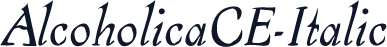AlcoholicaCE-Italic