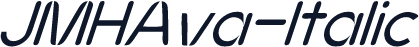 JMHAva-Italic