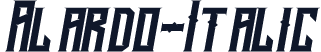 Alardo-Italic
