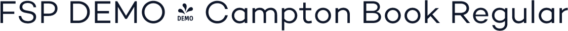 FSP DEMO - Campton Book Regular