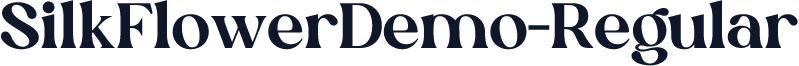 SilkFlowerDemo-Regular