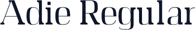 Adie Regular