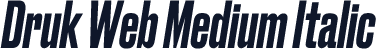 Druk Web Medium Italic