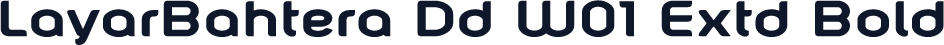 LayarBahtera Dd W01 Extd Bold