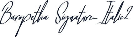 Baropetha Signature_Italic2