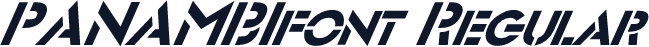 PANAMBIfont Regular